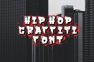 Hip hop  graffiti . Font Download