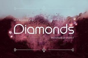 Diamonds Rounded Font Download