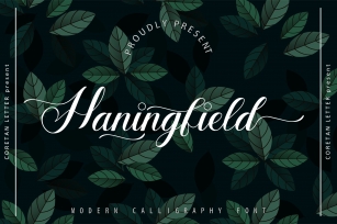 Haningfield Font Download