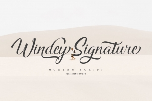 Windey Signature Font Download