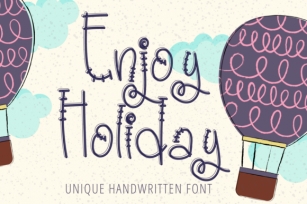 Enjoy Holiday Font Download