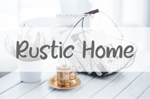 Rustic Home Font Download