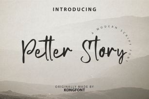 Petter story Font Download