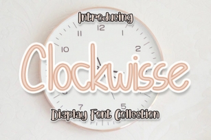 Clockwisse Font Download