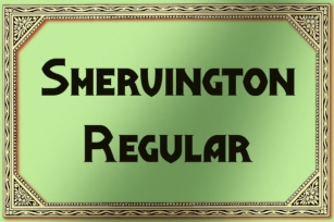 Shervington Font Download