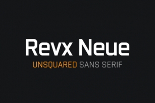 Revx Neue Font Download