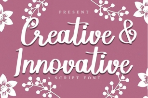 Creative  Innovative Font Download