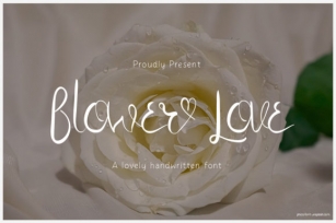 Flower Love Font Download