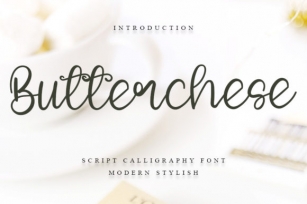 Butterchese Font Download