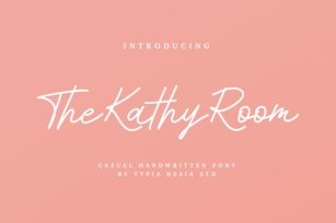 The Kathy Room Font Download