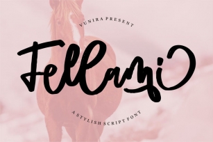 Fellami | A Stylish Script Font Font Download