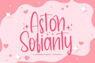 Aston Sofianty - Handwritten Font Font Download
