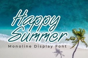 Happy Summer Font Download
