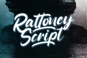 Rattoney - Bold Script Font Font Download