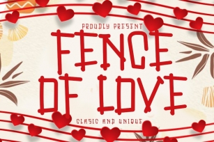 Fence Of Love Font Download