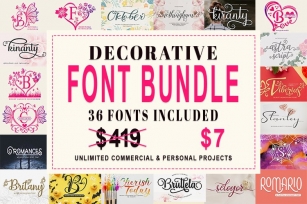 Decorative Bundle Font Download