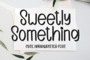 Sweet Something Font Download