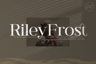 Riley Frost - Casual Serif Font Font Download