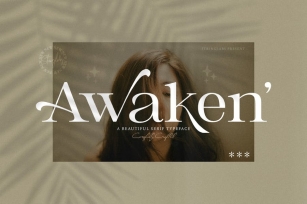 Awaken - Casual Serif Font Font Download
