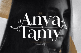 Anya Tamy - Classic Serif Font Font Download