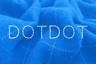 Dotdot handwritten in ttf, otf Font Download