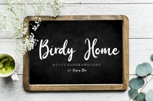 Birdy Home Font Download