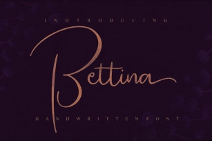 Bettina Script Font Font Download