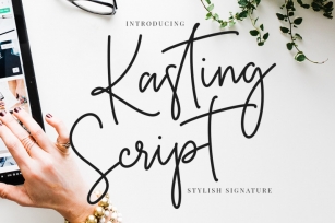 Kasting Script Signature Font Download
