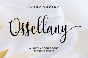Ossellany Script Font Download