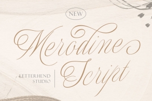 Merodine Script Font Download