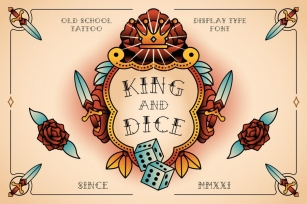 King And Dice Font Download