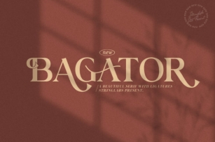Bagator Font Download