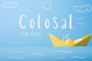 Colosal - Fun Font Font Download