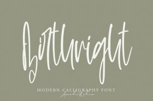 Birthright - Modern Calligraphy Font Font Download