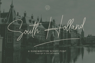 South Holland Signature Font Download