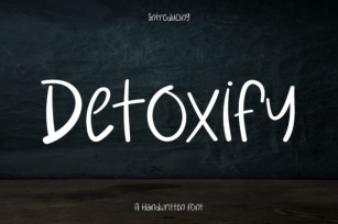 Detoxify Font Download