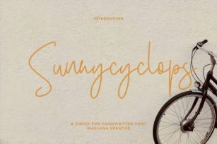 Sunnycyclops Font Download