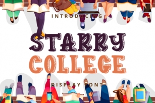Starry College Font Download