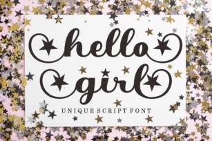 Hello Girl Font Download