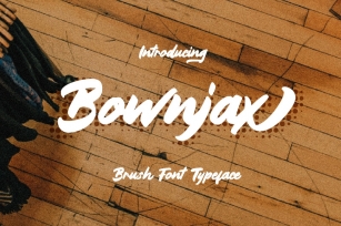 Bownjax Font Download