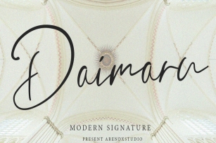 Daimaru - Modern Signature Font Download
