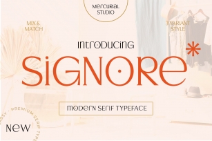 Signore Font Download