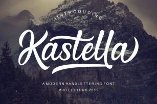 Kastella Script Font Font Download