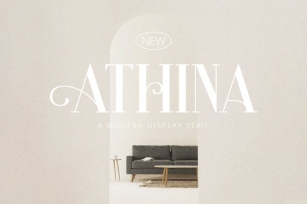Athina - Modern Serif Font Download