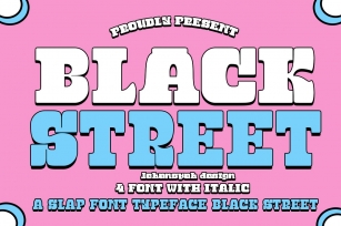 Black Street Font Download