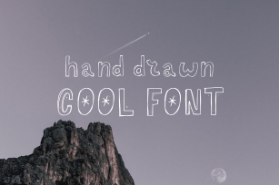 Hand drawn Cool Font Download