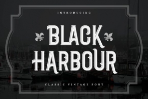 Black Harbour Font Download