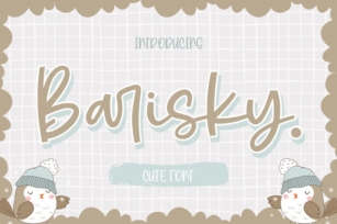 Barisky Cute Script Font Download