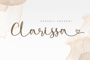 Clarissa - Font Download
