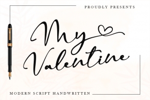 My Valentine - Font Download